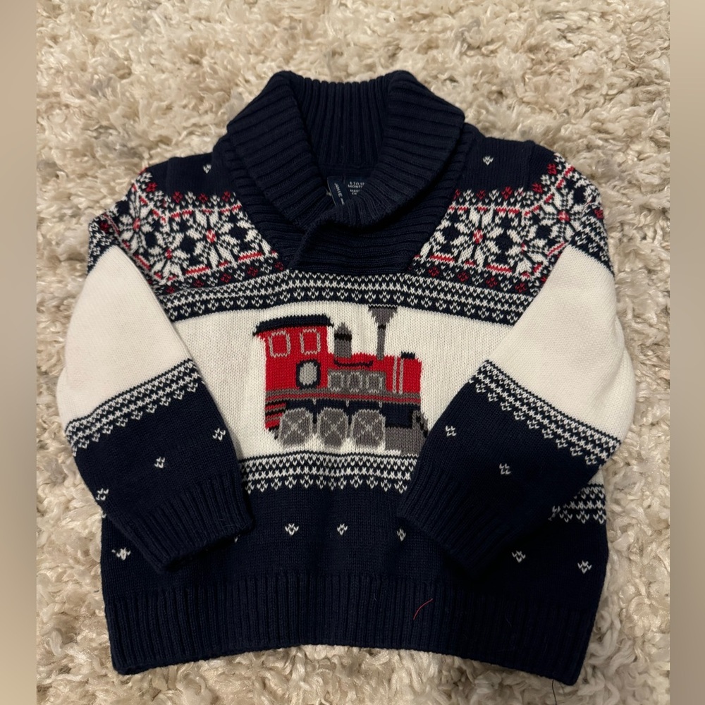 Janie and Jack Christmas sweater